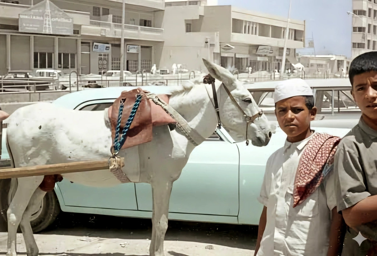 لقطة من البطحاء بالثمانينات الهجرية