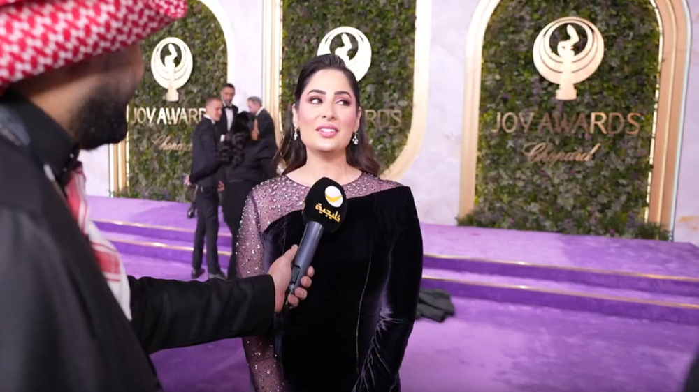 رؤي الصبان :حضور جوائز joy Awards تشريفاُ لأي فنان .. فيديو