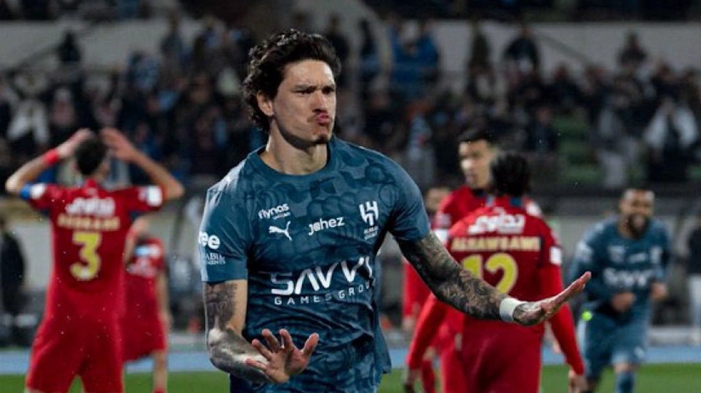 نونيز يوضح سبب مشاركته في غير مركزه أمام ضمك