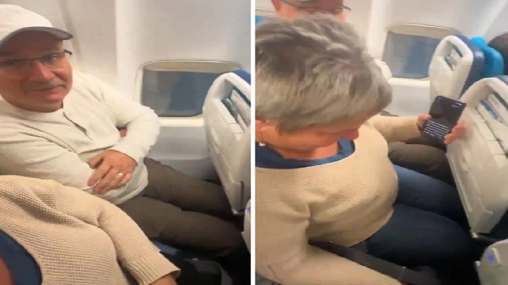 صدمة ركاب من ضيق المساحات بين المقاعد بطائرة كندية.. فيديو