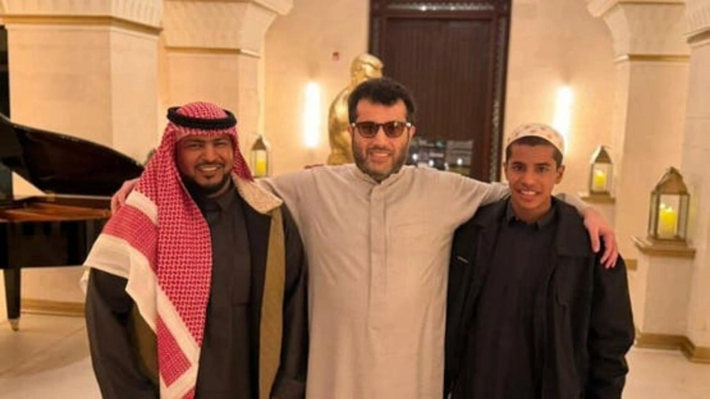 تركي آل الشيخ يستقبل سيف الشمري في الرياض.. فيديو