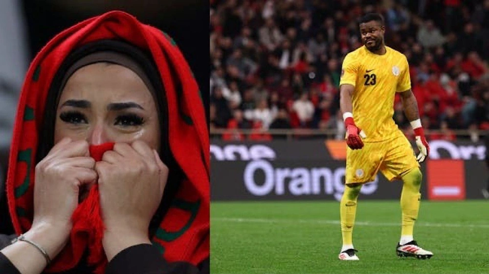 حارس نيجيريا للمغاربة: امسحوا دموعكم بمنشفتي