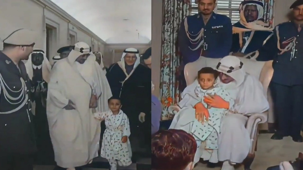 فيديو نادر لزيارة الملك سعود لواشنطن قبل 69 عامًا