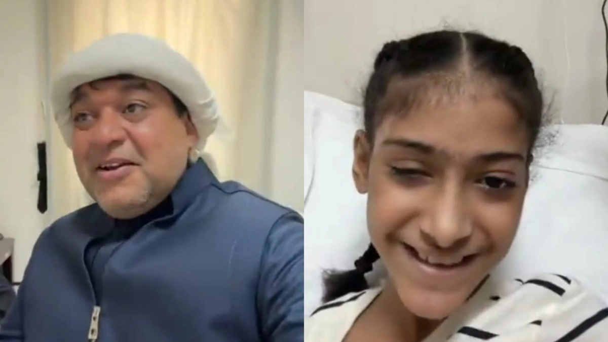 الزعاق يزور الطفلة السودانية العنود: معنوياتها عالية وتشكر الشعب السعودي .. فيديو