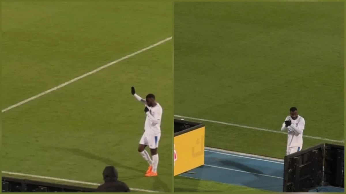 تمبكتي يعتذر لجماهير الهلال بعد التعثر.. فيديو