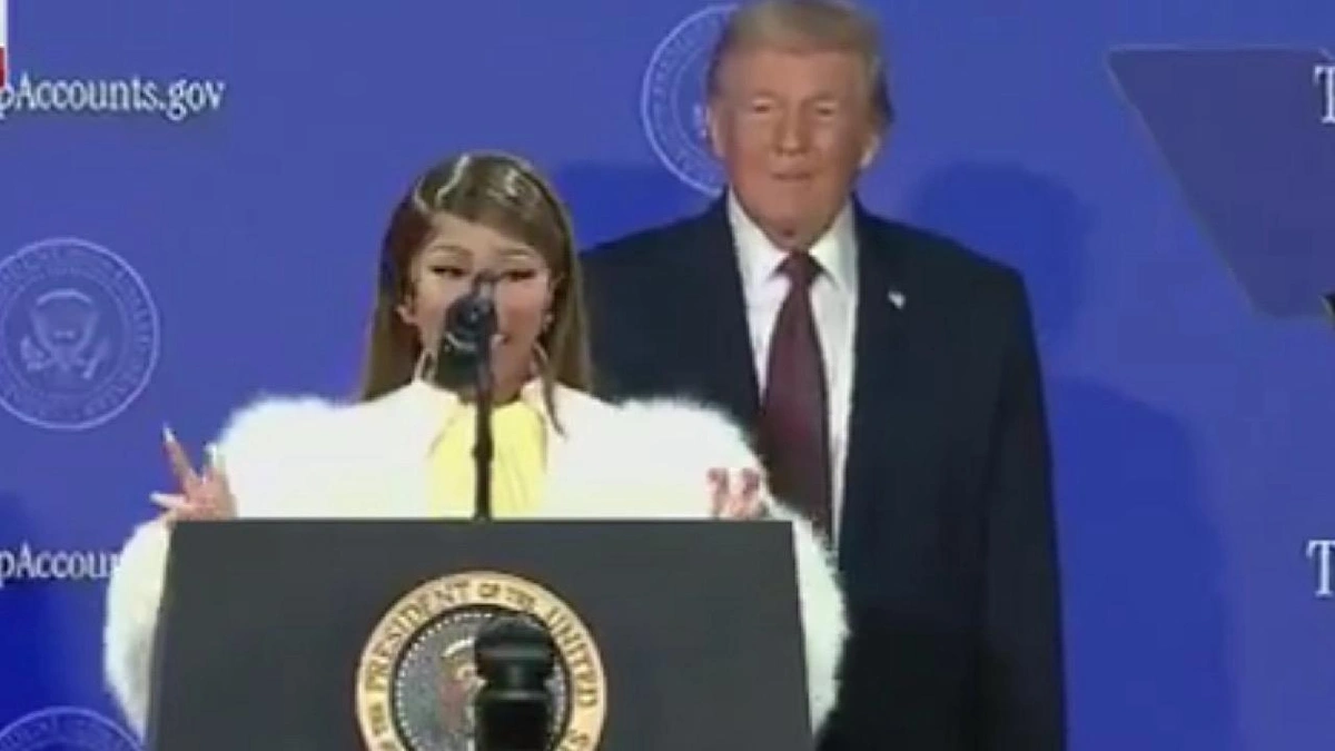 نيكي ميناج: ربما أكون المعجبة الأولى بالرئيس بترامب..فيديو