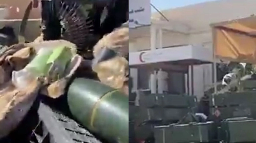 لحظة ضبط الأسلحة والصواريخ الإماراتية المهربة في مطار الريان.. فيديو