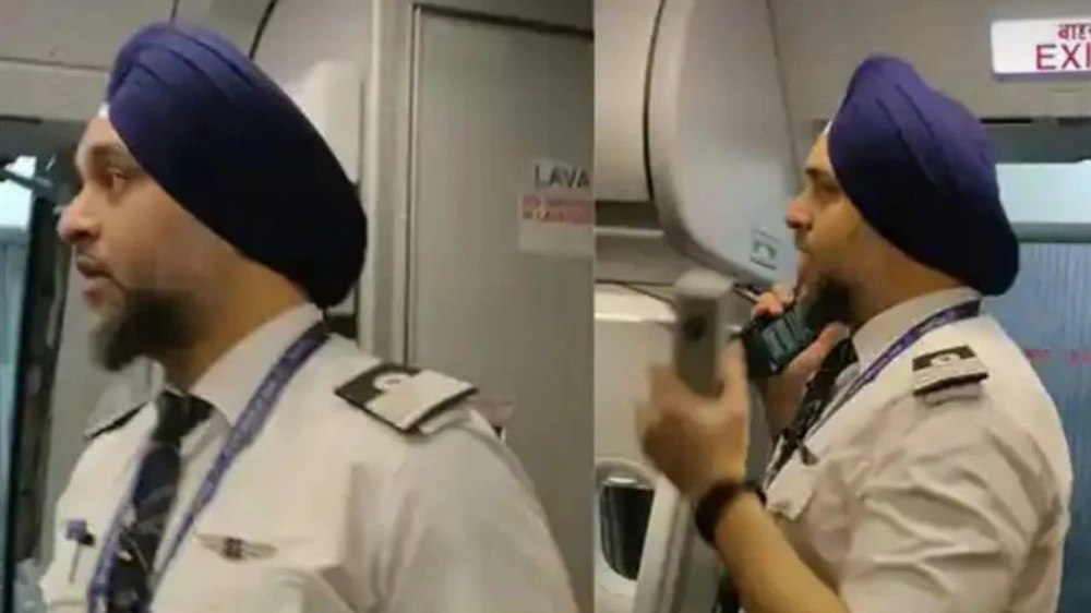 طيار يفاجئ ابنته على متن الطائرة برسالة مؤثرة تخطف قلوب الركاب .. فيديو