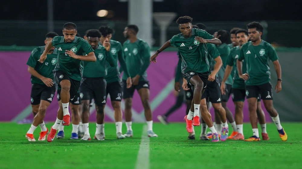 الأخضر تحت 23 عاما يواصل التدريب استعداداً لكأس آسيا