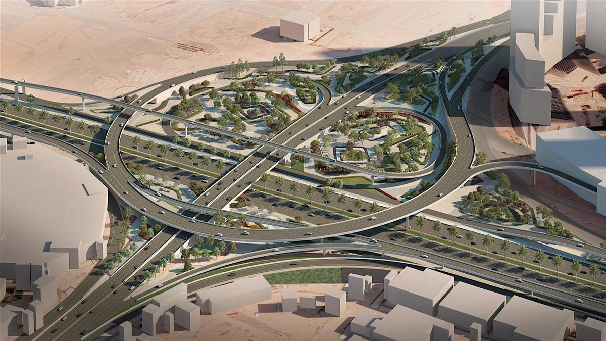 ملامح مستقبلية لشبكة الطرق المحيطة بـ كافد مع تنفيذ 19 جسرًا جديدً.. صور