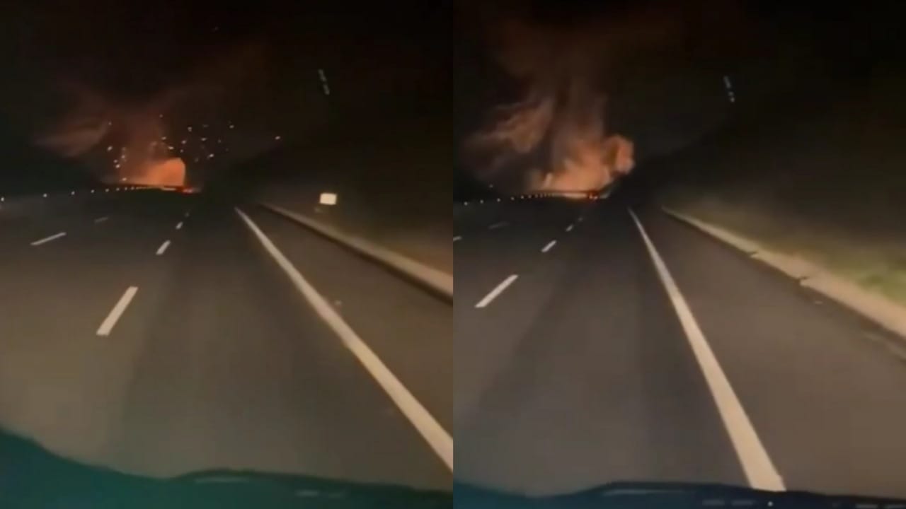 مقطع يوثق اللحظات الأولى لتحطم طائرة F-16 في تركيا .. فيديو