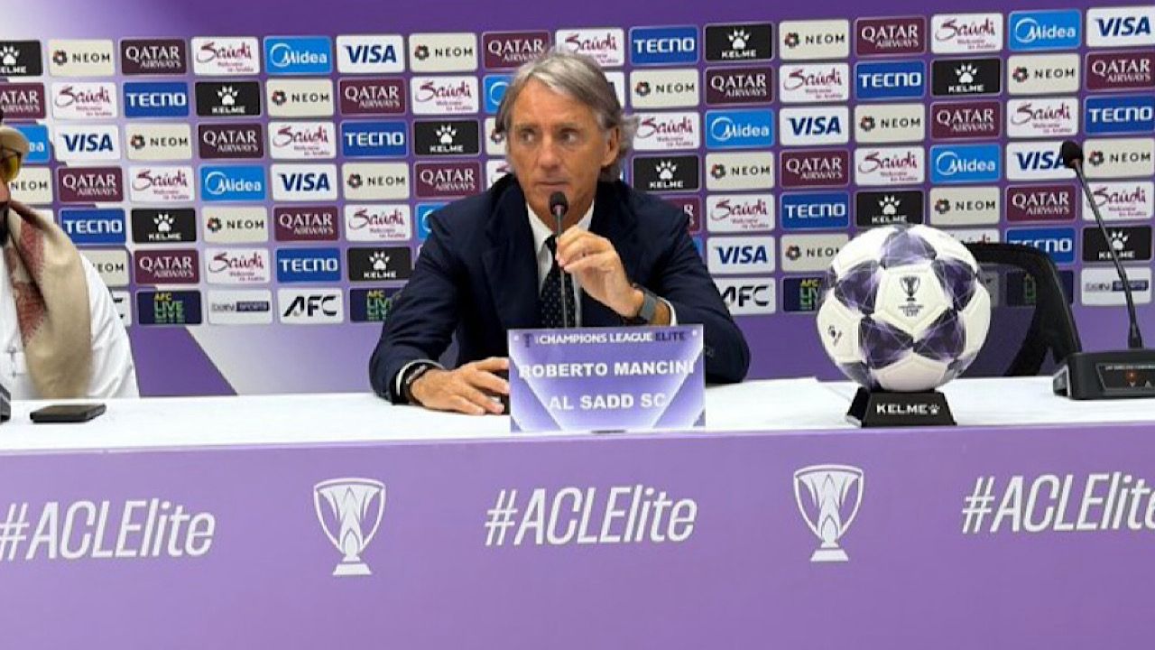 مانشيني: الاتحاد يملك مجموعة جيدة من العناصر المحترفة