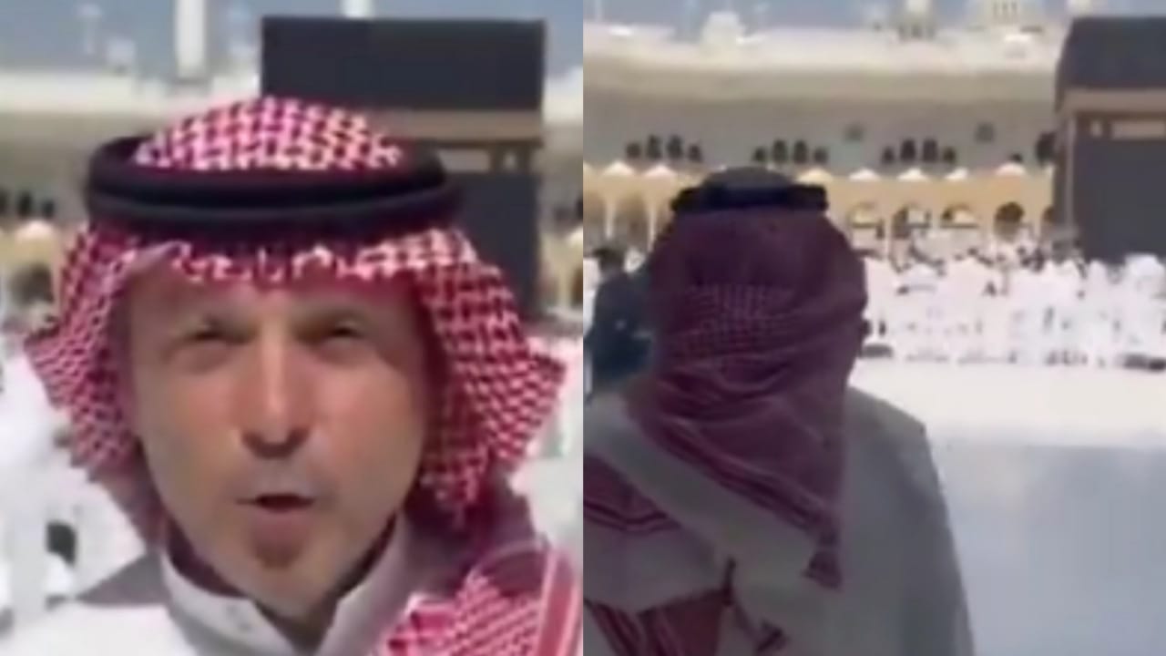 جون باغانو يؤدي أول صلاة في الحرم المكي بعد إسلامه .. فيديو