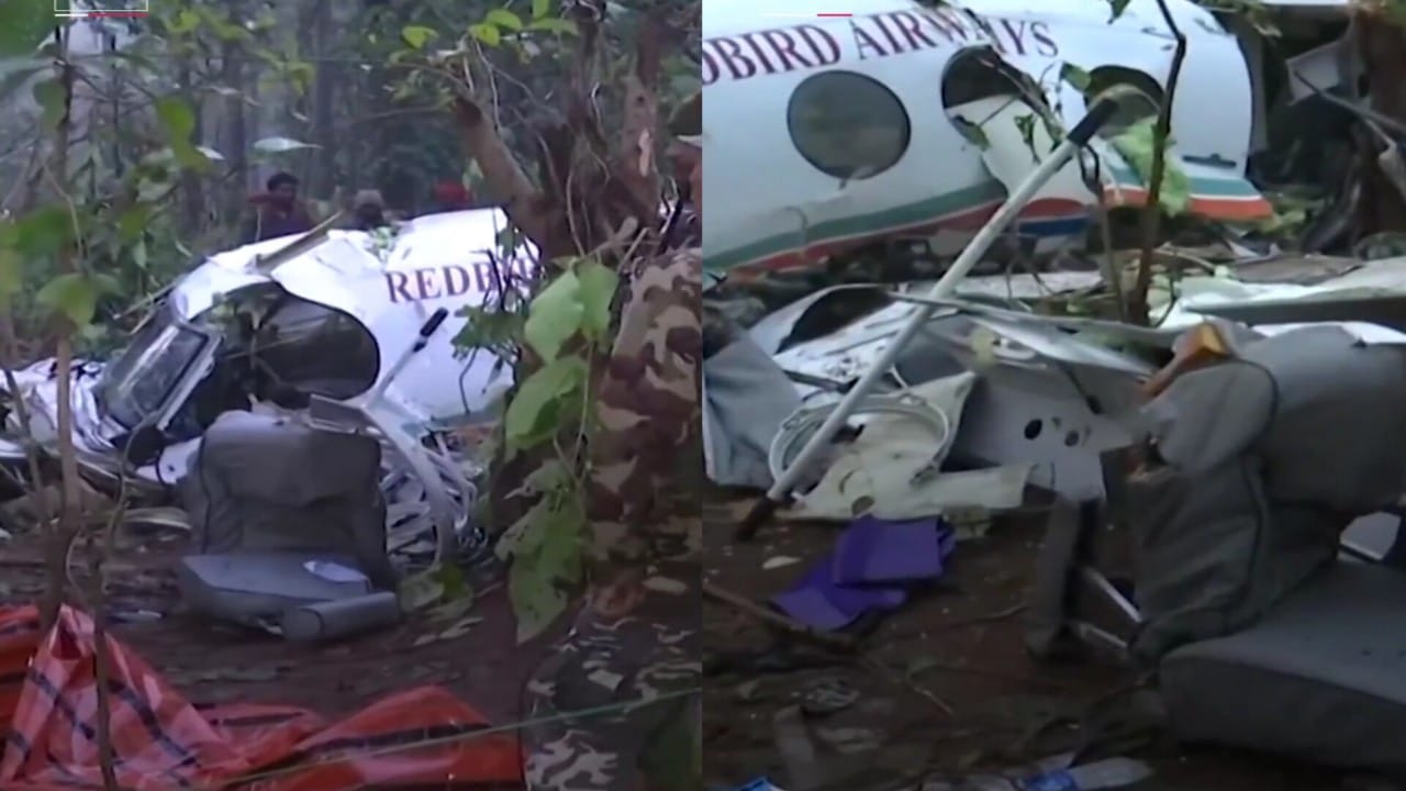 تحطم طائرة إسعاف جوي في الهند ومقتل ركابها.. فيديو