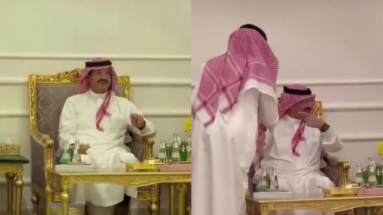 أمير عسير لأحد الأشخاص: من مشيته هلالي.. فيديو