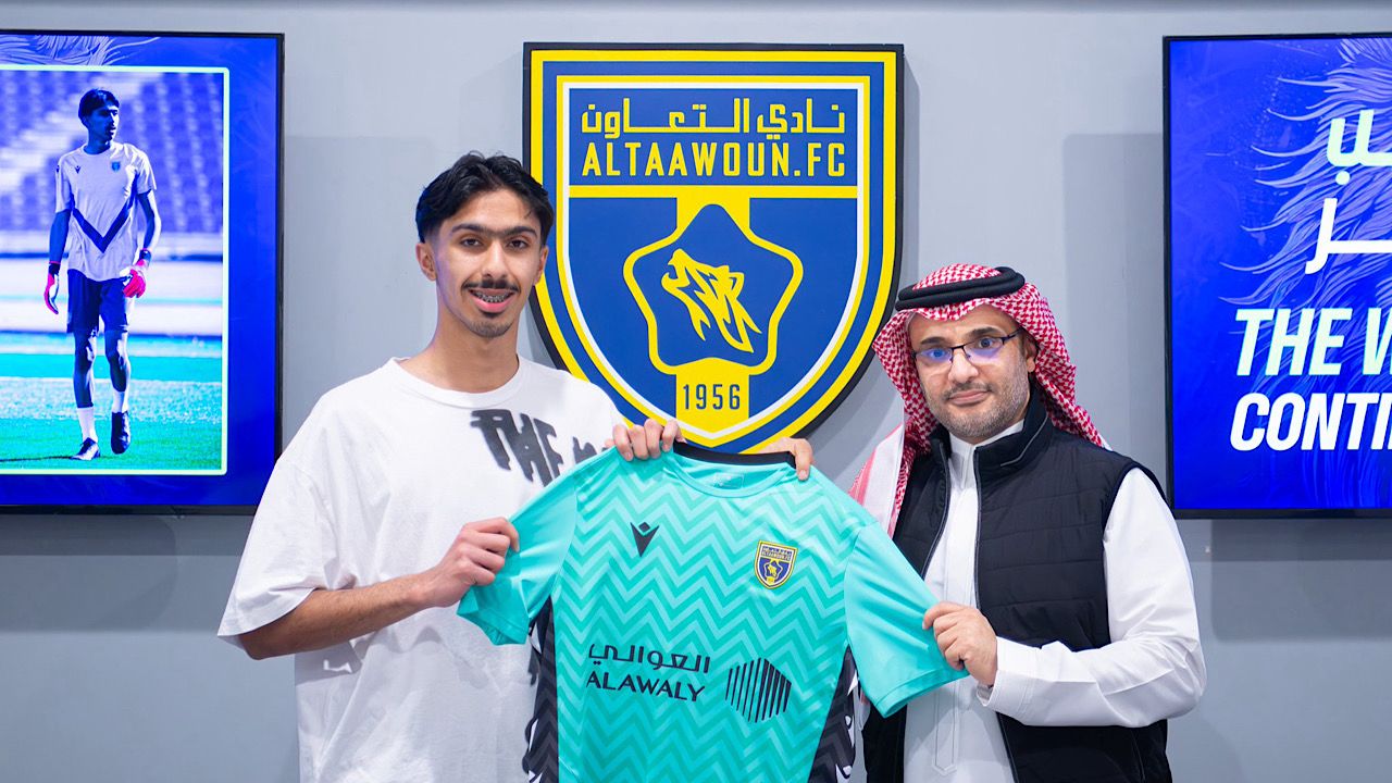 التعاون يوقع مع الحارس عبد الرحمن السنيد.. صور