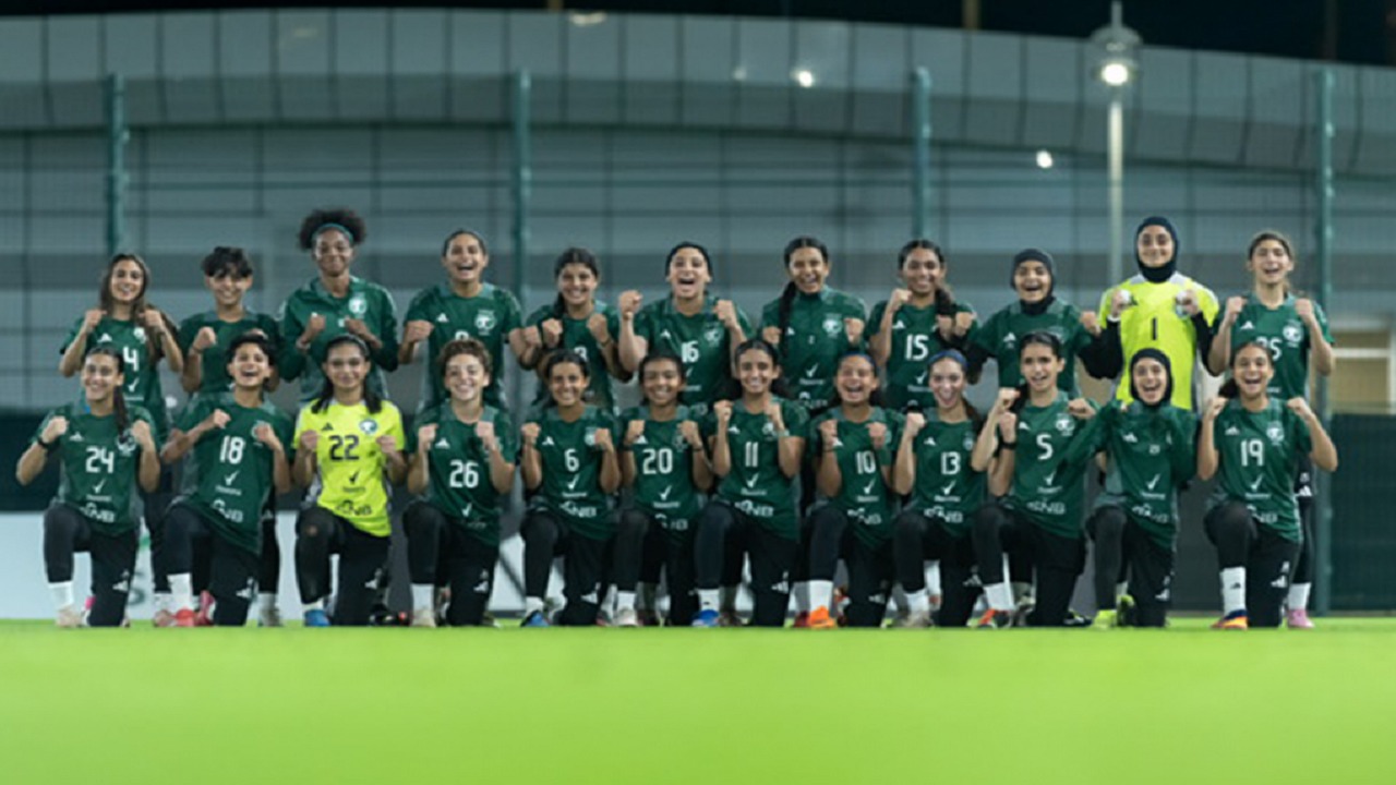 شابات الأخضر يختتمن معسكره الإعدادي في جدة