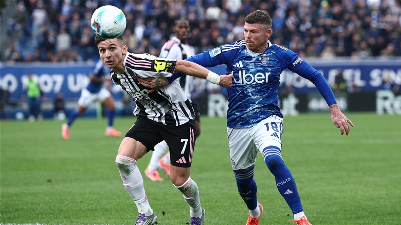 يوفنتوس يسقط أمام كومو ويواصل الهزائم