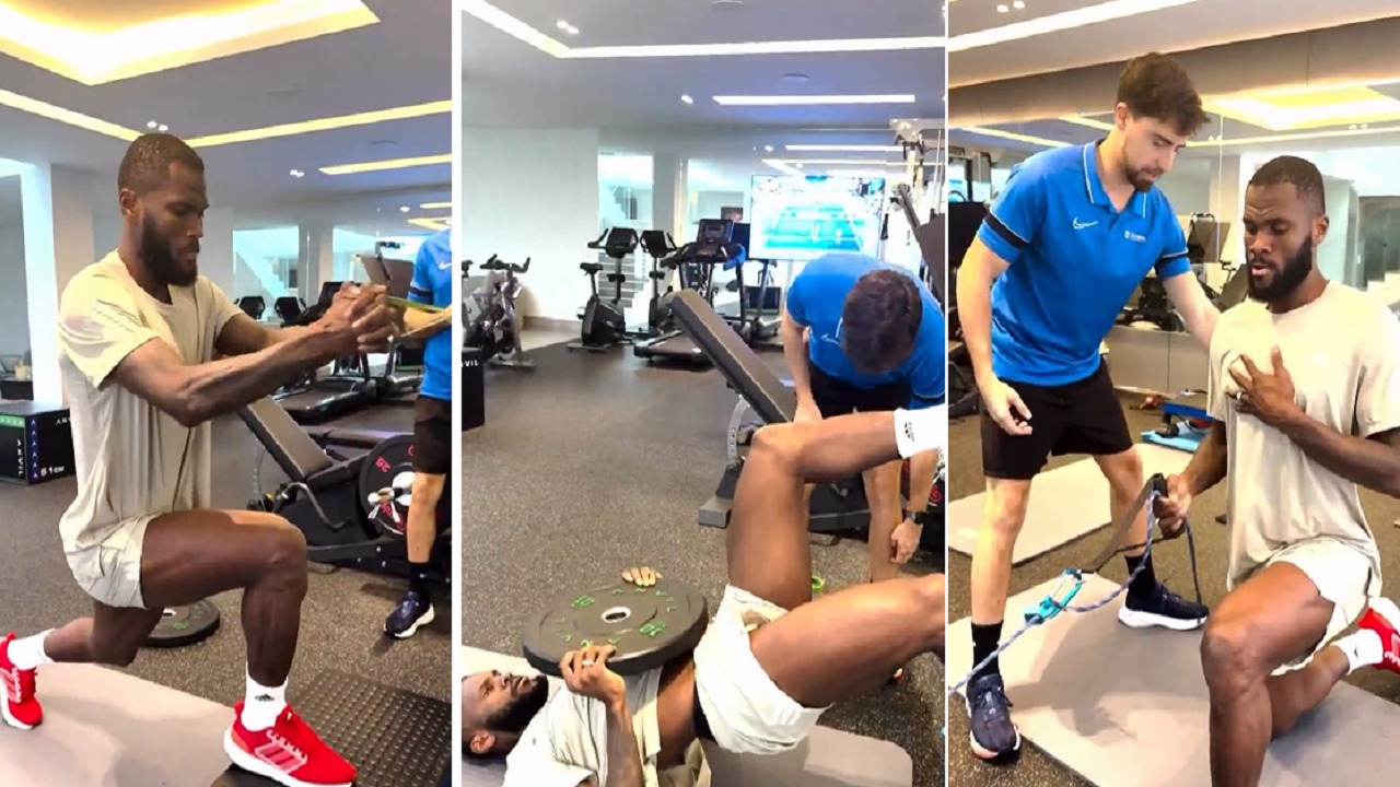 كيسيه يواصل التدريب بمفرده .. فيديو