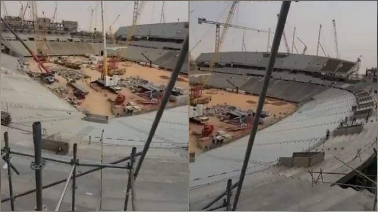 تطورات سريعة في استاد الملك فهد الدولي بالرياض.. فيديو