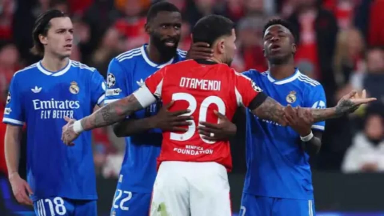 وشوم أوتامندي تشعل مواجهة بنفيكا وريال مدريد .. صور