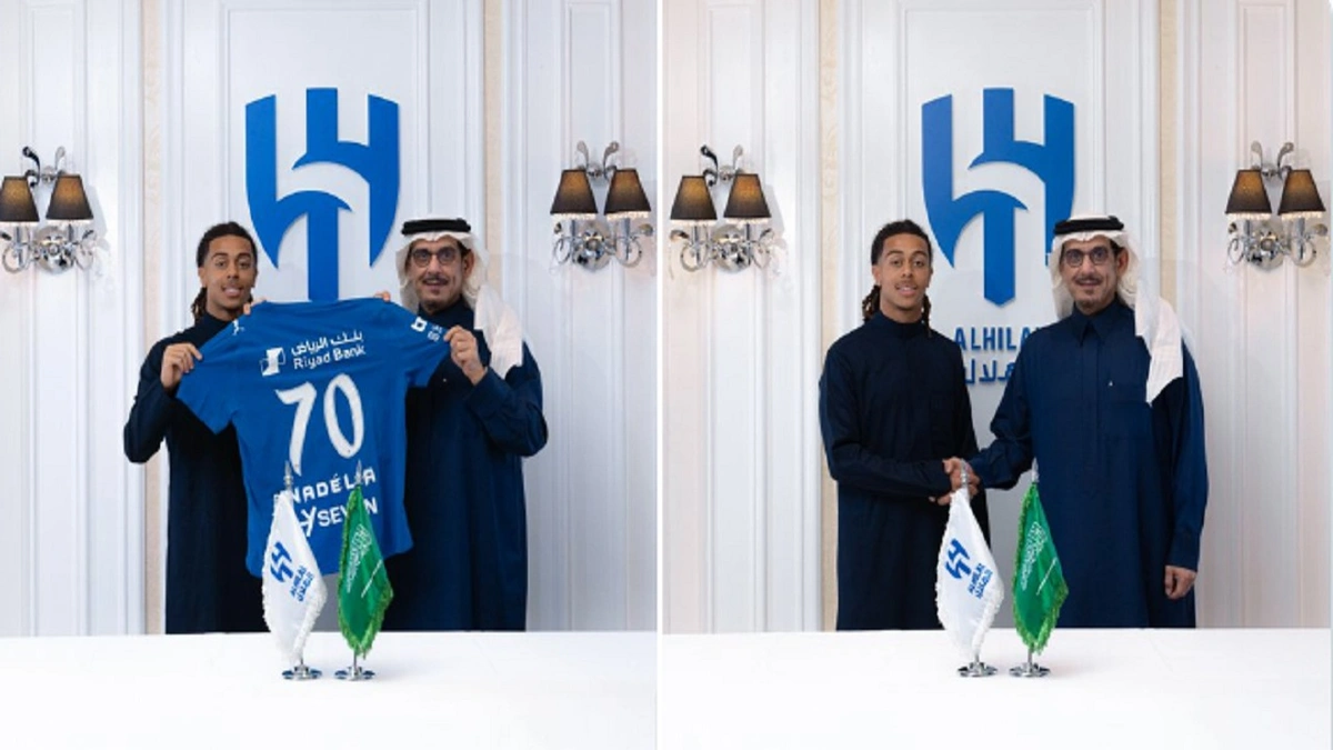 الأمير نواف بن سعد يلتقي سايمون