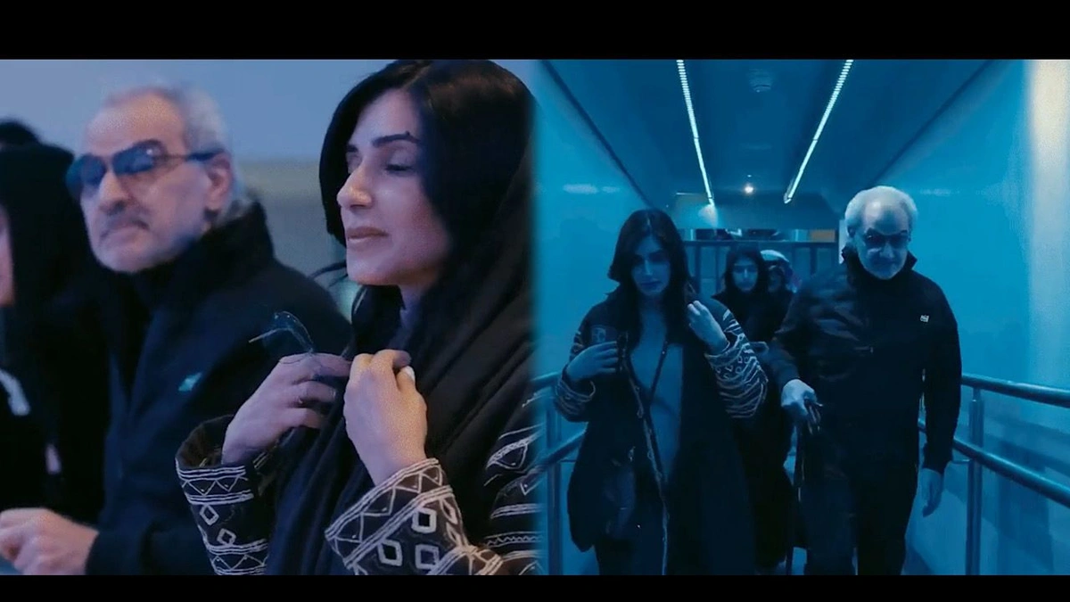 الأمير الوليد بن طلال وابنته الأميرة ريم خلال زيارتهما لـ Six Flags..فيديو
