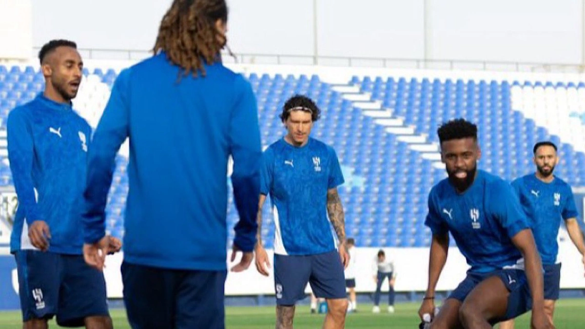 الهلال‬⁩ يختتم تدريباته لمواجهة ⁧‫الوحدة‬⁩ الإماراتي .. صور