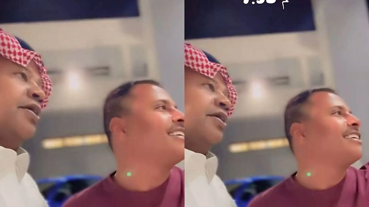 العويران برفقة مشجع هلالي: الهلال والشباب واحد  .. فيديو