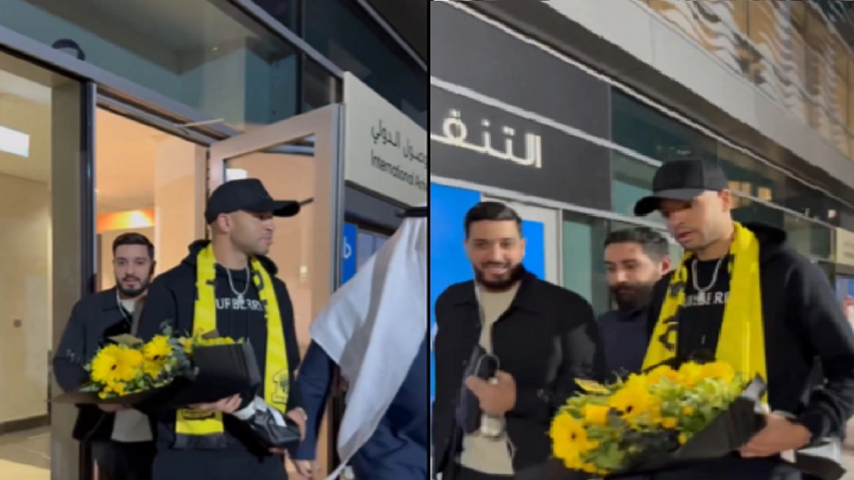 يوسف النصيري يصل إلى جدة .. فيديو