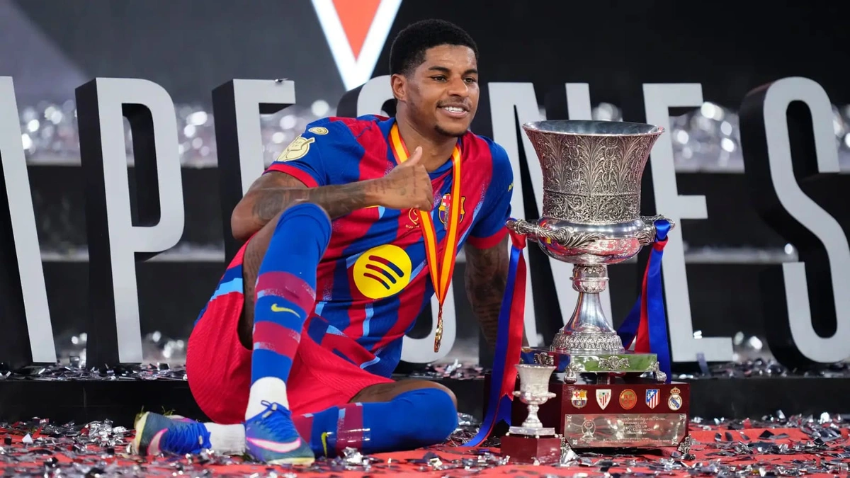 برشلونة يقرر شراء راشفورد نهائيًا