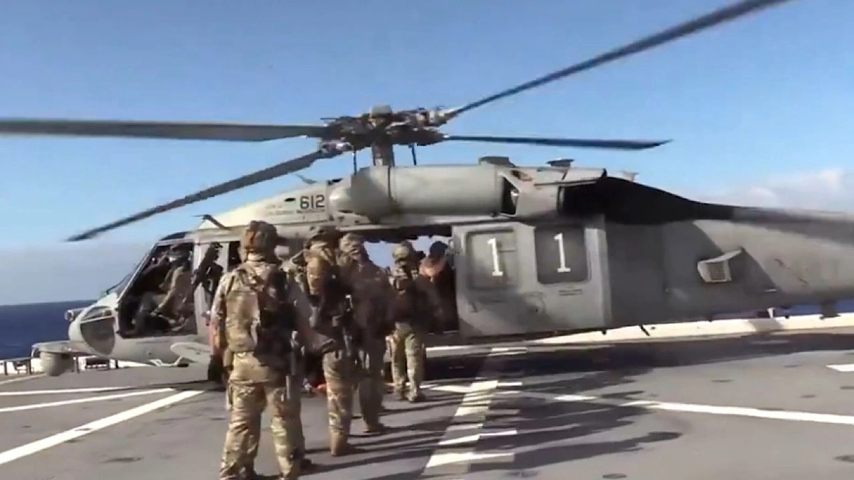 الجيش الأمريكي  يستولى على ناقلة نفط أخرى تابعة لأسطول الظل الروسي.. فيديو