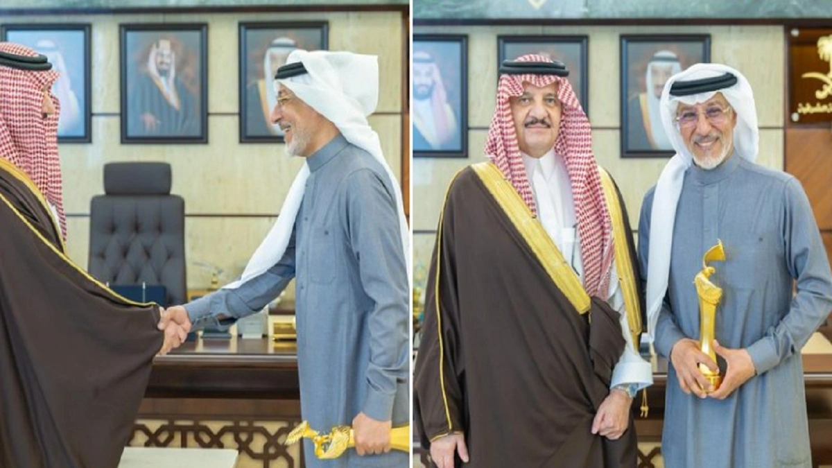 أمير المنطقة الشرقية يستقبل عبدالمحسن النمر