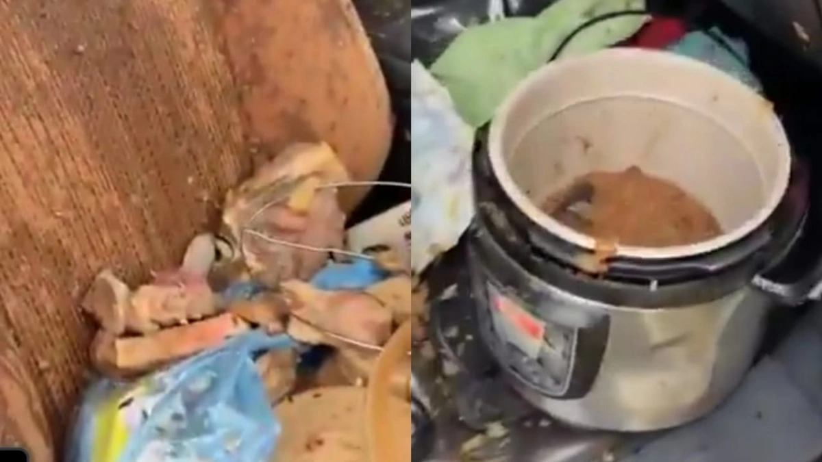 شاب يوثق انفجار قدر كهربائي داخل سيارته والفوضى تعم المكان.. فيديو