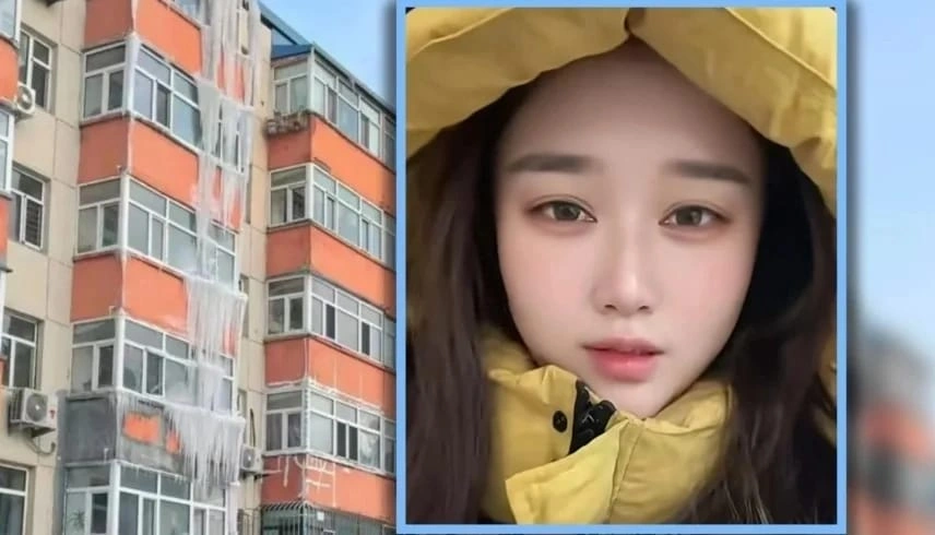 امرأة تتسبب دون قصد في تجمد شارع سكني كامل .. فيديو