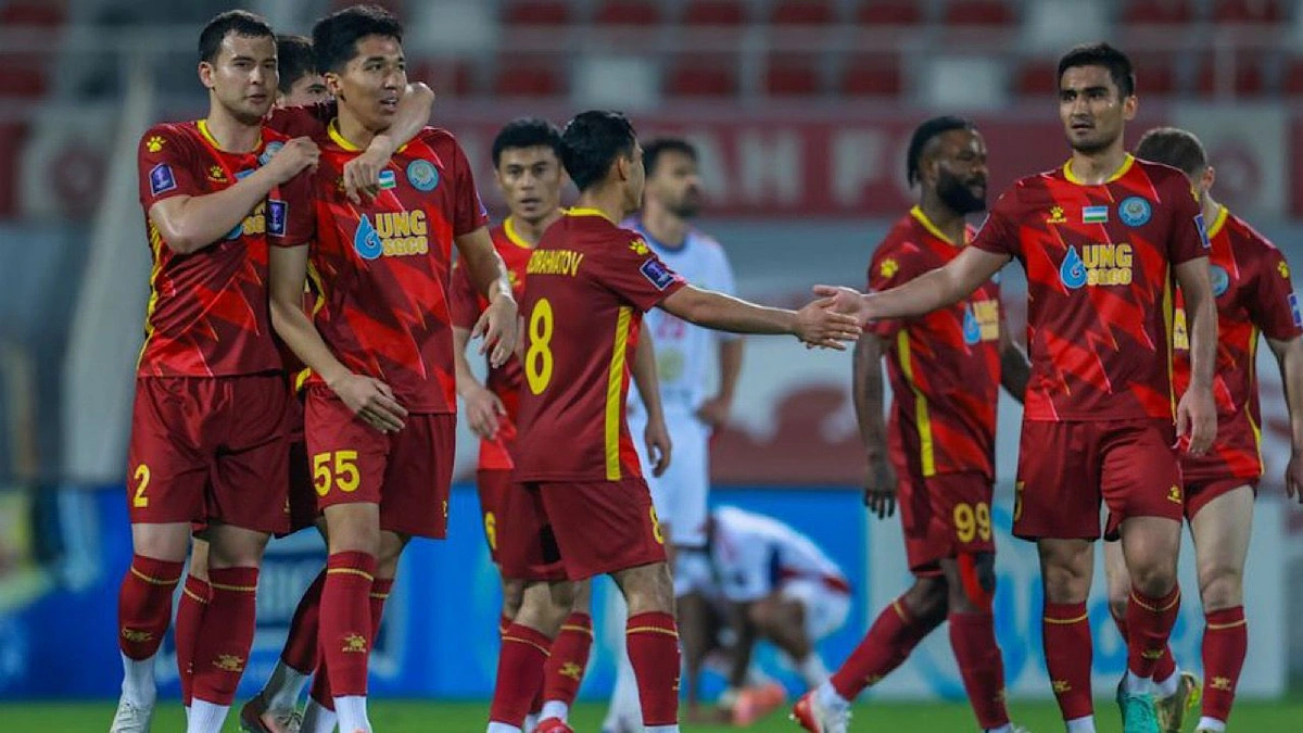 خسارة الشارقة أمام ناساف في ختام مرحلة الدوري الآسيوي