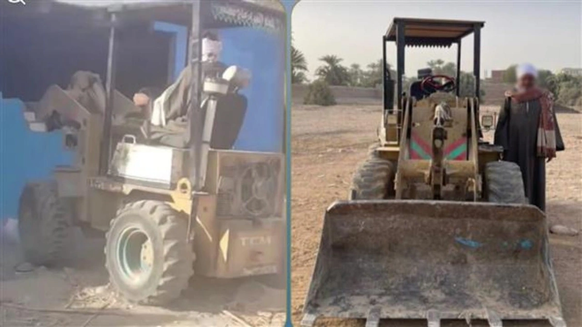 صعيدي يرفض إقامة ابنته الأرملة بمفردها فيهدم منزلها.. فيديو