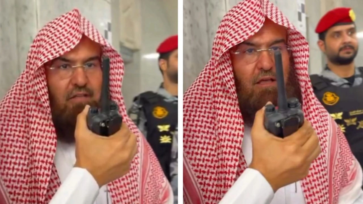 الشيخ السديس يوجه رسالة عاجلة عبر اللاسلكي لمنسوبي الحرمين قبيل رمضان .. فيديو