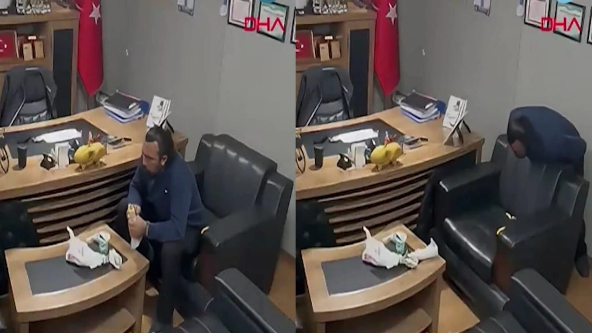 فني طوارئ ينقذ نفسه بعدما غص بـ”لقمة” أثناء تناول الطعام.. فيديو