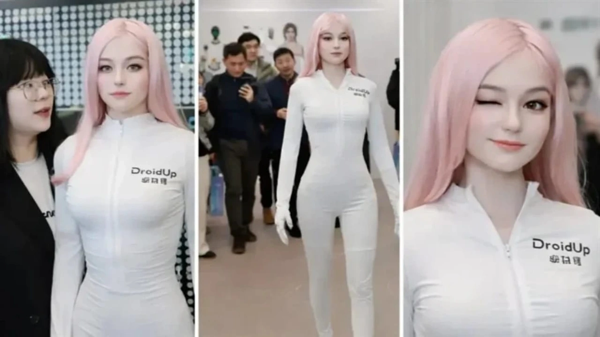 روبوت بشري يخطف الأنظار لشدة تشابهه بالبشر.. فيديو