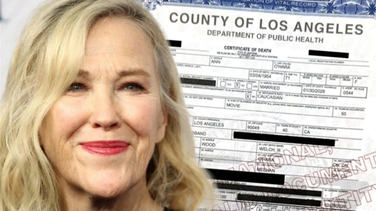 الصحة الأمريكية:كاثرين أوهارا توفيت نتيجة انسداد رئوي وسرطان المستقيم