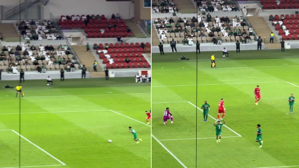 أبو الشامات يرقص فرحا بهدفه وجماهير الأهلي تتفاعل .. فيديو