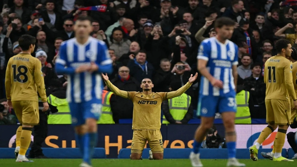 كريستال بالاس يفوز على برايتون بهدف نظيف