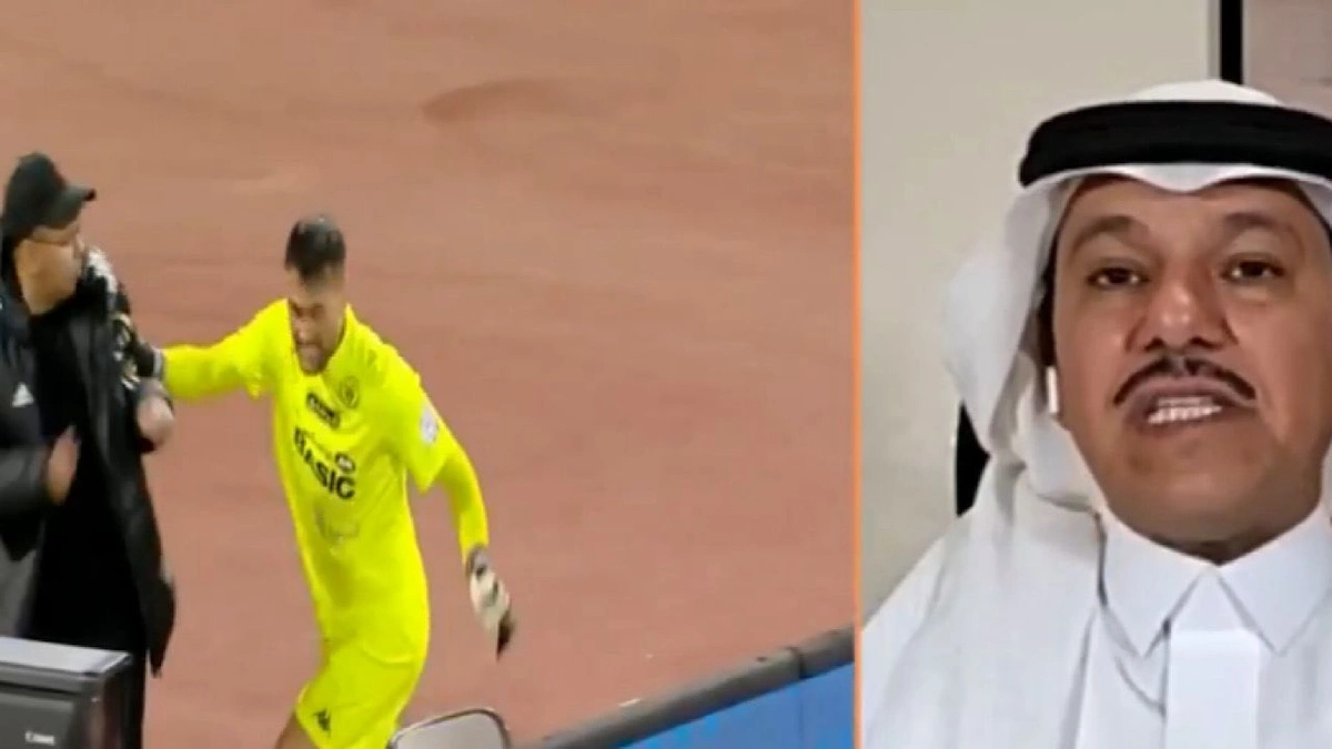 ‏العنقري يعلق على  تصرف حارس نادي الخلود مع جامع الكرات : بطاقة حمراء  .. فيديو