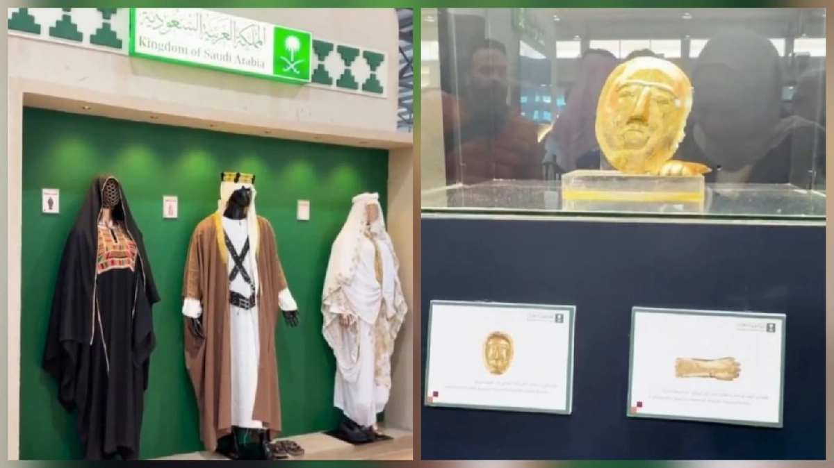 الأزياء التراثية السعودية تلفت أنظار زوار معرض دمشق الدولي للكتاب.. فيديو