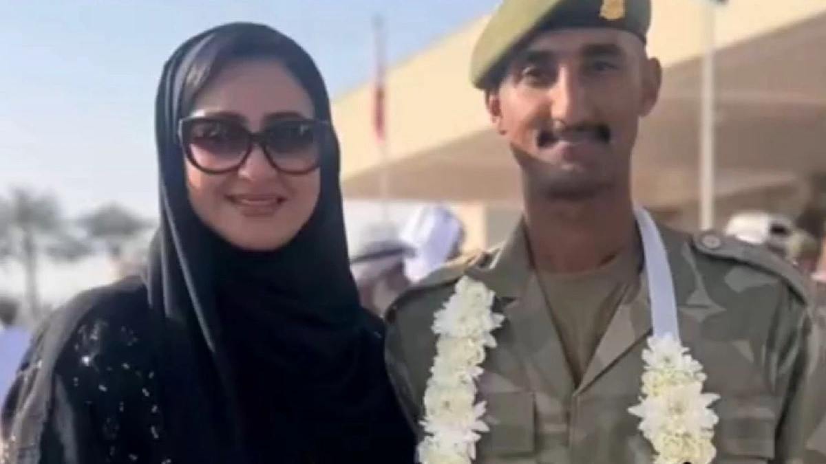 هيفاء حسين تحتفل بتخرج ابنها من العسكرية بدموع الفرح.. فيديو