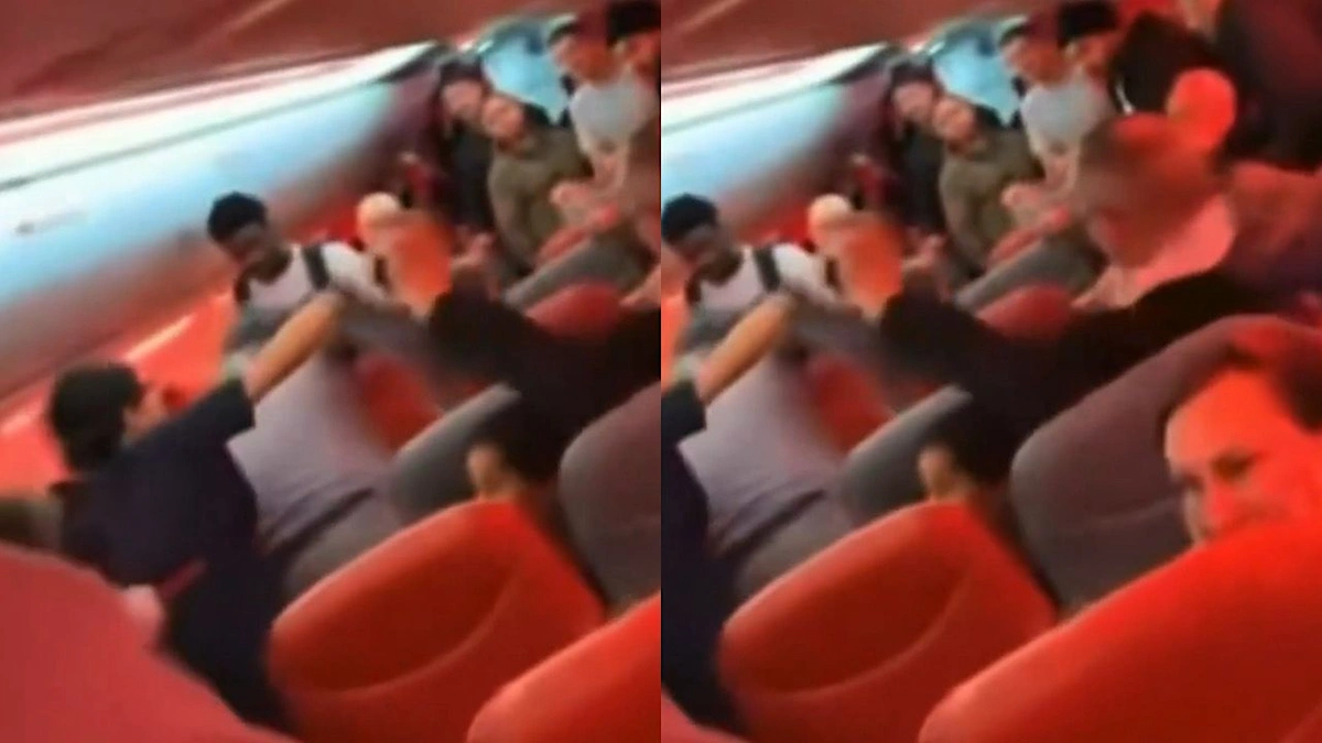 هبوط اضطراري لطائرة متجهة من تركيا إلى بريطانيا بعد شجار بين الركاب   .. فيديو