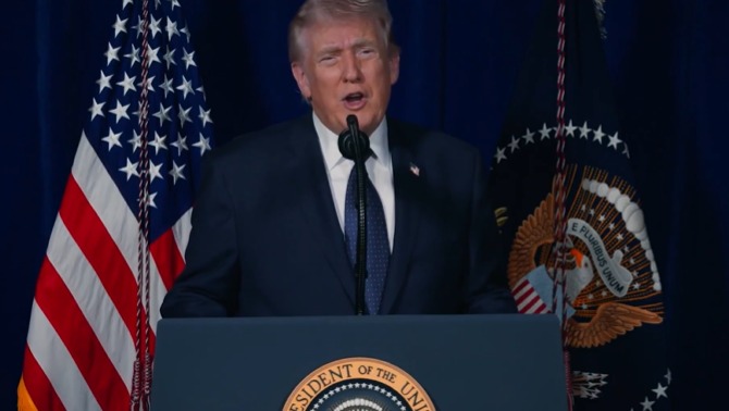 ترامب: قريباً سيتم الرد على مهاجمة سفارتنا بالرياض