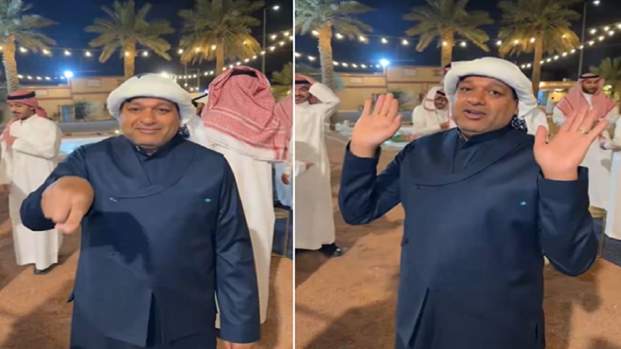 خالد الزعاق يرفض مصافحة ابن أخته بسبب تغيبه عن العيد.. فيديو