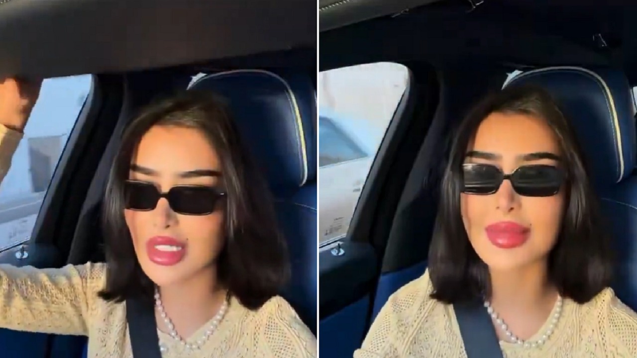 مروج الرحيلي تسخر من تصميم سيارتها: ما فيه احترام للقصيرات.. فيديو